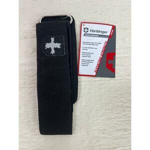 Harbinger Foam Core Weightlifting Belt – Black – Padded Support –NEW with TAGS!!